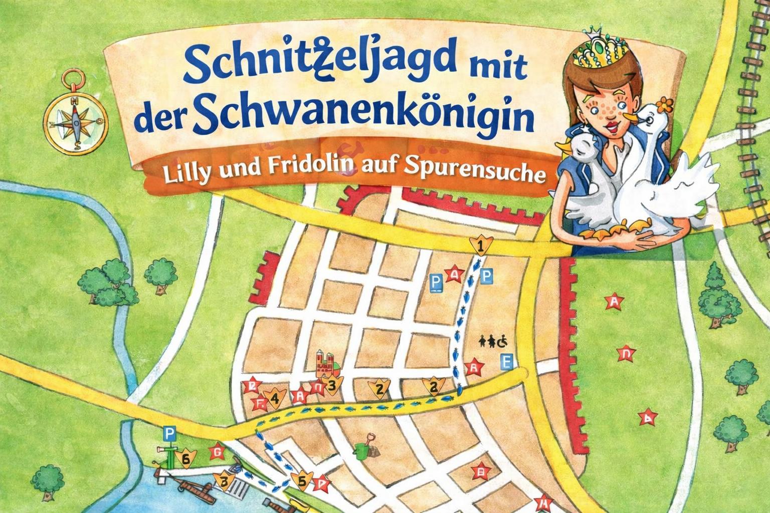 Schnitzeljagd mit der Schwanenkönigin – Lilly und Fridolin auf Spurensuche